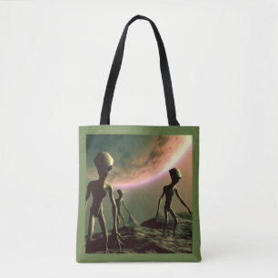 Bolso De Tela Alimentos grises de SF 2