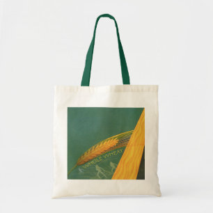 Bolso De Tela Alimentos Saludables Antiguos, Pan de Trigo Integr