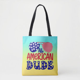 Bolso De Tela All American Dude-32286