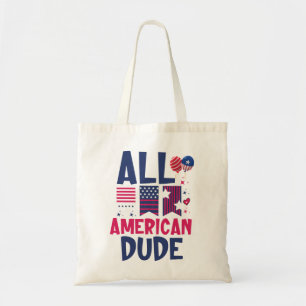 Bolso De Tela All American Dude-96993