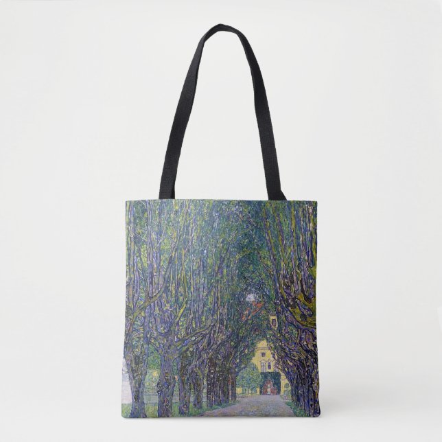 Bolso De Tela Allee en Schloss Kammer, Gustav Klimt (Anverso)