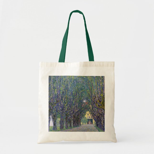 Bolso De Tela Allee en Schloss Kammer, Gustav Klimt (Frente)
