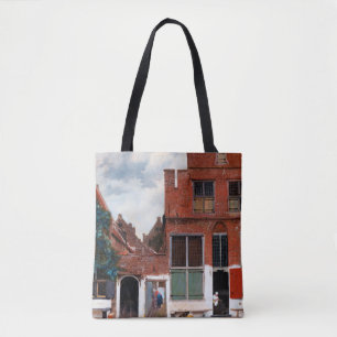 Bolso De Tela Alley holandés, Johannes Vermeer