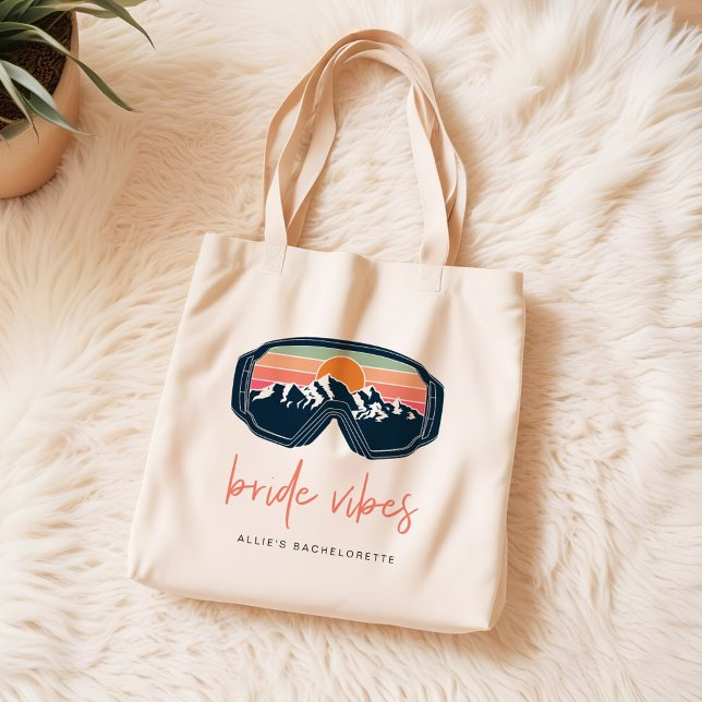 Bolso De Tela ALLIE Ski Snowboarding Brie Vibes Bachelorette (Subido por el creador)