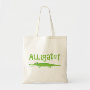 Bolso De Tela Alligador