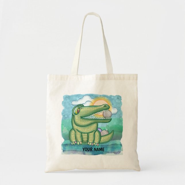 Bolso De Tela Alligator Golf (Frente)