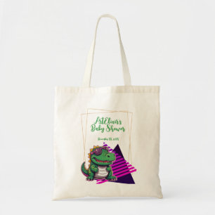 Bolso De Tela Alligator Guay Kawaii Retro Vibe Baby Shower