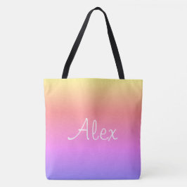 Bolso De Tela Allure Aqua