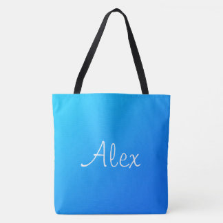 Bolso De Tela Allure Aqua
