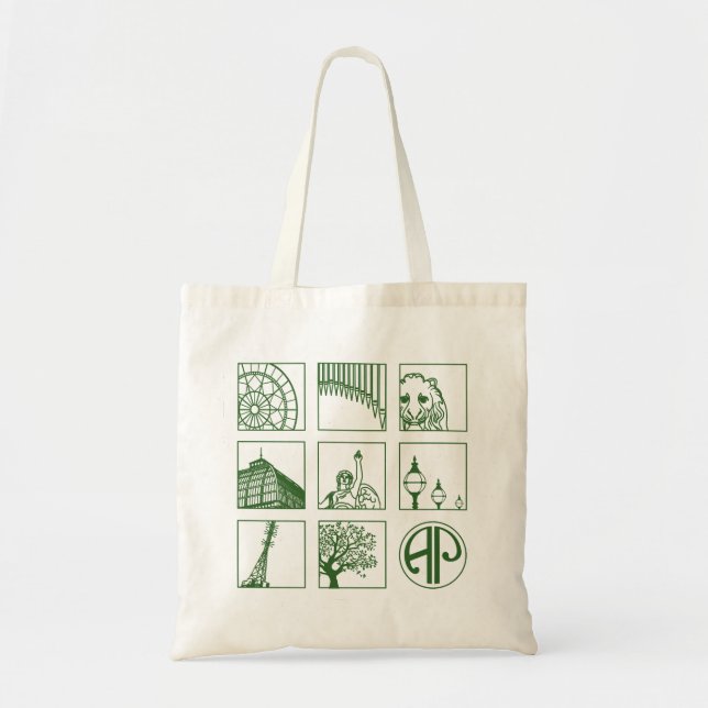 Bolso De Tela Ally Pally Shopping bag (Frente)