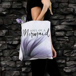 Bolso De Tela Alma de la vida sirvienta de una sirena   Cotizaci