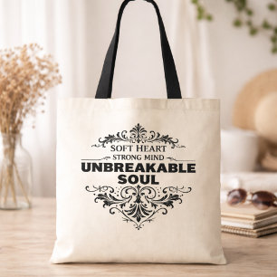 Bolso De Tela Alma Indestructible Mujeres Inspiradoras Vintage