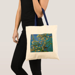 Bolso De Tela Almendro en flor de Vincent van Gogh