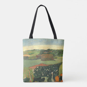 Bolso De Tela Almiares en Bretaña de Paul Gauguin, Arte Vintage