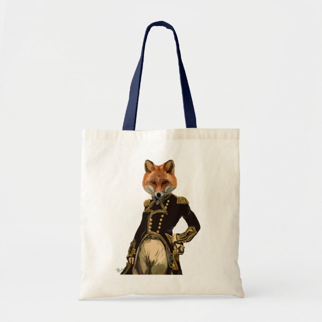 Bolso De Tela Almirante Fox Full (Frente)