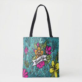 Bolso De Tela Almohada Decorativa Belleza con Flores