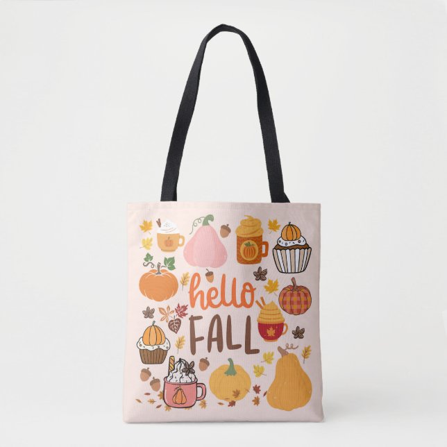 Bolso De Tela Almohadillas de otoño (Anverso)