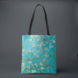 Bolso De Tela Almond Blossom Van Gogh<br><div class="desc">Reproducción de pintura vintage de Almond Blossom por Vincent van Gogh,  1890. Presenta las florecientes ramas de almendros contra el cielo. Los almendros florecen a principios de primavera y simbolizan el inicio de la nueva vida. Van Gogh hizo esta pintura como un regalo para su sobrino recién nacido.</div>