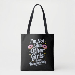 Bolso De Tela Almorranas vergonzosas humor adulto inapropiado