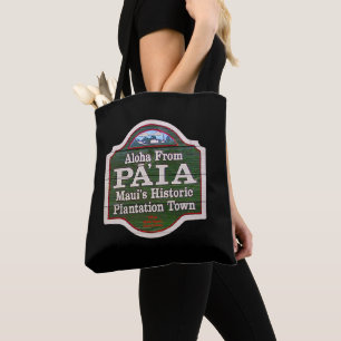 Bolso De Tela Aloha de Paia, Maui