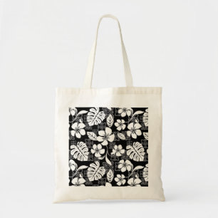 BOLSO DE TELA ALOHA FRIDAY (NEGRO/GRIS)