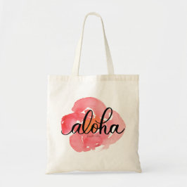 Bolso De Tela Aloha Handwrite Tote Bag