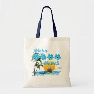 Bolso De Tela Aloha Hawaii Sailing Sunset