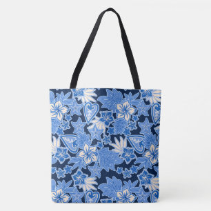 Bolso De Tela Aloha Heart Hawaiian Hibiscus Tropical Beach Bag