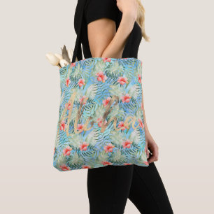 Bolso De Tela Aloha Hibiscus Floral
