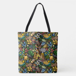Bolso De Tela ALOHA Tropical - ¡VEA ATRÁS!