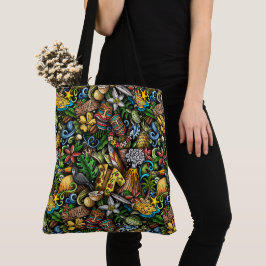 Bolso De Tela ALOHA Tropical - ¡VEA ATRÁS!