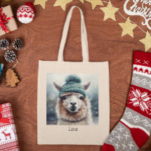 Alpaca dulce de invierno, personalizado