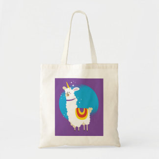 Bolso De Tela Alpaca Unicorn