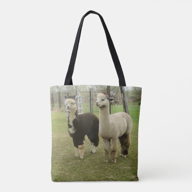 Bolso De Tela Alpacas (Reverso)