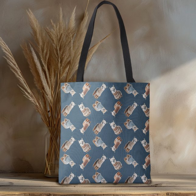 Bolso De Tela Alpacas in Sweaters Pattern Knitting (Subido por el creador)