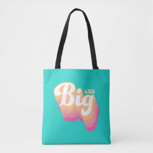 Bolso De Tela Alpha Chi Omega  Grande