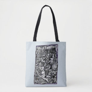 Bolso De Tela Alpha Warrior, de Brian Benson