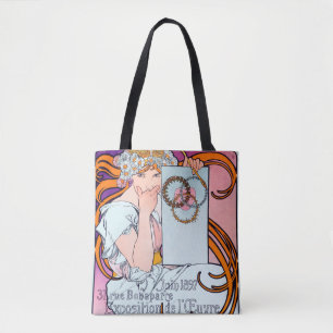 Bolso De Tela Alphonse Mucha