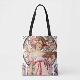 Bolso De Tela Alphonse Mucha
