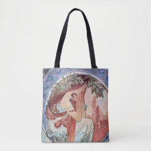 Bolso De Tela Alphonse Mucha