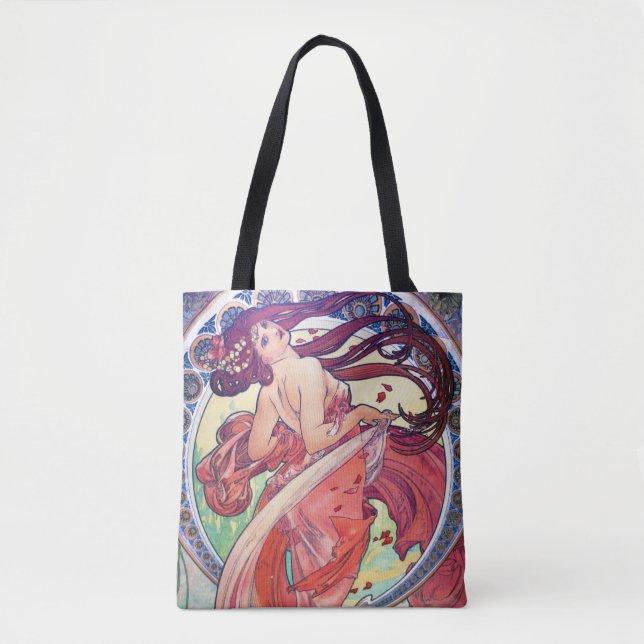 Bolso De Tela Alphonse Mucha (Anverso)
