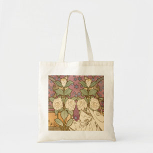 Bolso De Tela Alphonse Mucha Estrellas Elegantes Art Nouveau Cam