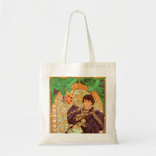 Bolso De Tela Alphonse Mucha Prince y Dragon