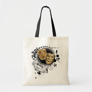 Bolso De Tela Alquimia de las máscaras temporarias del drama