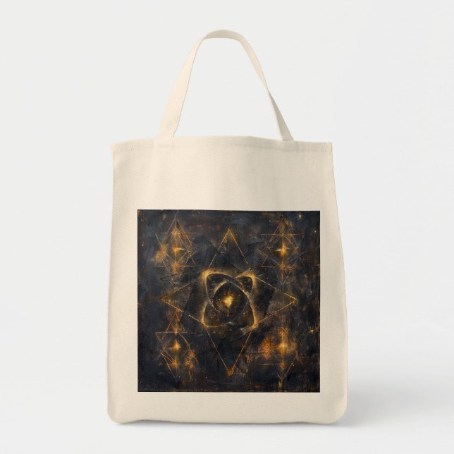 Bolso De Tela Alquimia de Líneas (Frente)