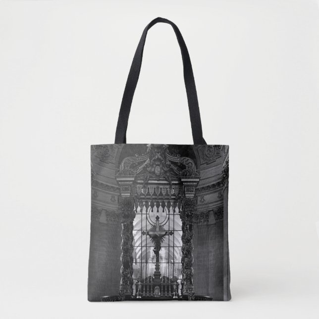 Bolso De Tela Altar de la capilla real de París (Anverso)