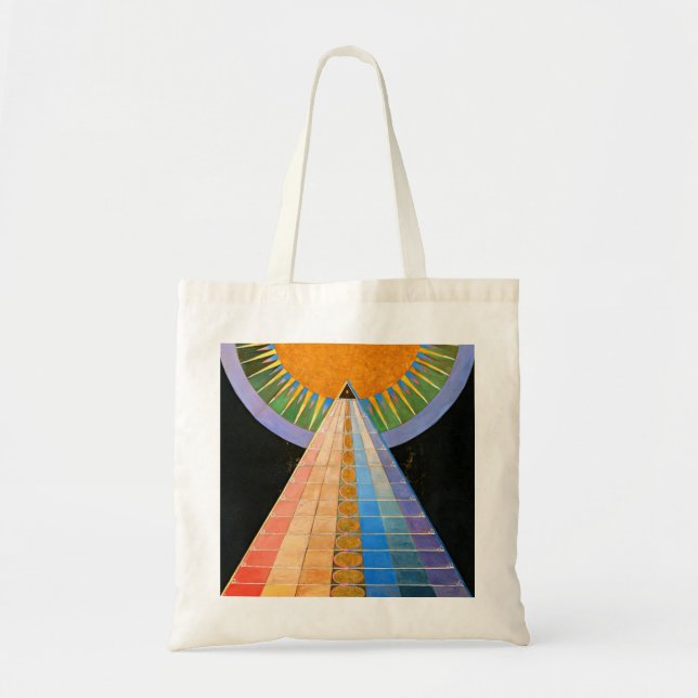 Bolso De Tela Altarpe de Hilma Af Klint No 1 (Frente)