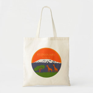 Bolso De Tela Altitud de Kilimanjaro