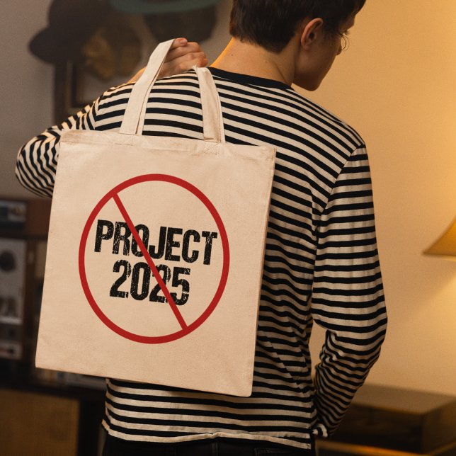 Bolso De Tela Alto al proyecto político anti Trump 2025 (Subido por el creador)