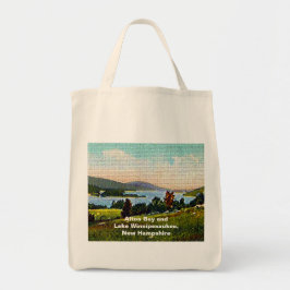 Bolso De Tela Alton Bay y Lake Winnipesaukee, New Hampshire